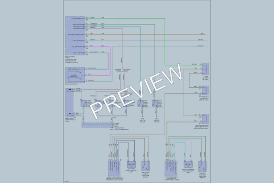 2005 Chevrolet C1500Suburban Interior Lights wiring diagram preview