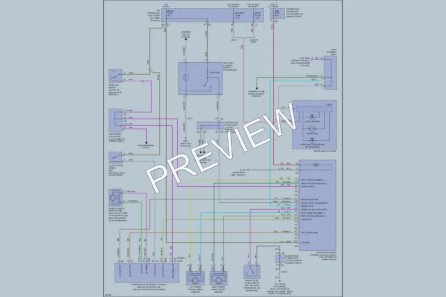 2005 Chevrolet 3500 Anti Lock Brakes wiring diagram preview