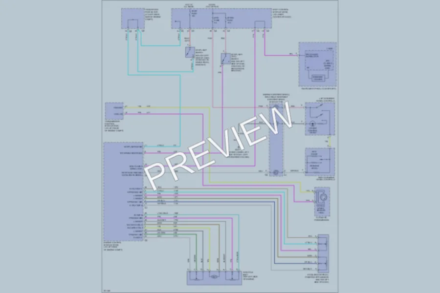 2005 Chevrolet Cobalt Cruise Control wiring diagram preview