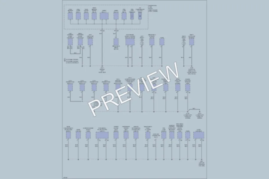 2005 Chevrolet Cobalt Ground Distribution wiring diagram preview