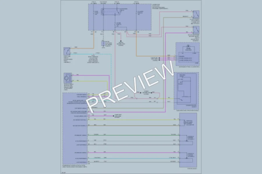 2005 Chevrolet Colorado Cruise Control wiring diagram preview