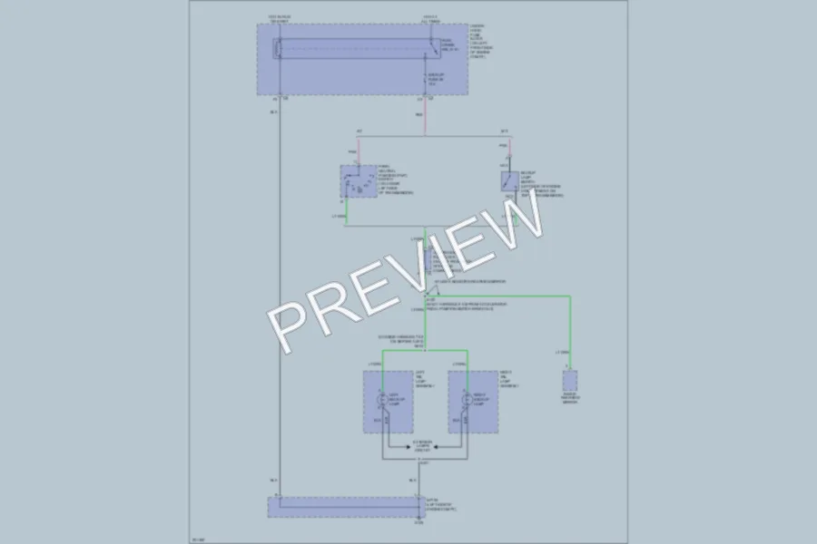 2005 Chevrolet Colorado Exterior Lights wiring diagram preview