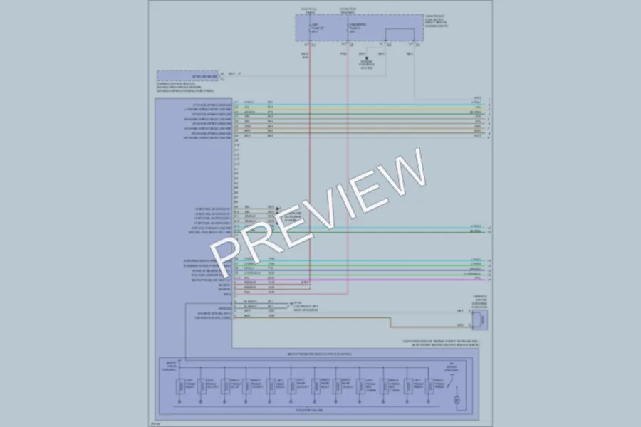2005 Chevrolet Corvette Anti Lock Brakes wiring diagram preview