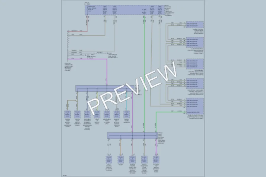 2005 Chevrolet Corvette Computer Data Lines wiring diagram preview