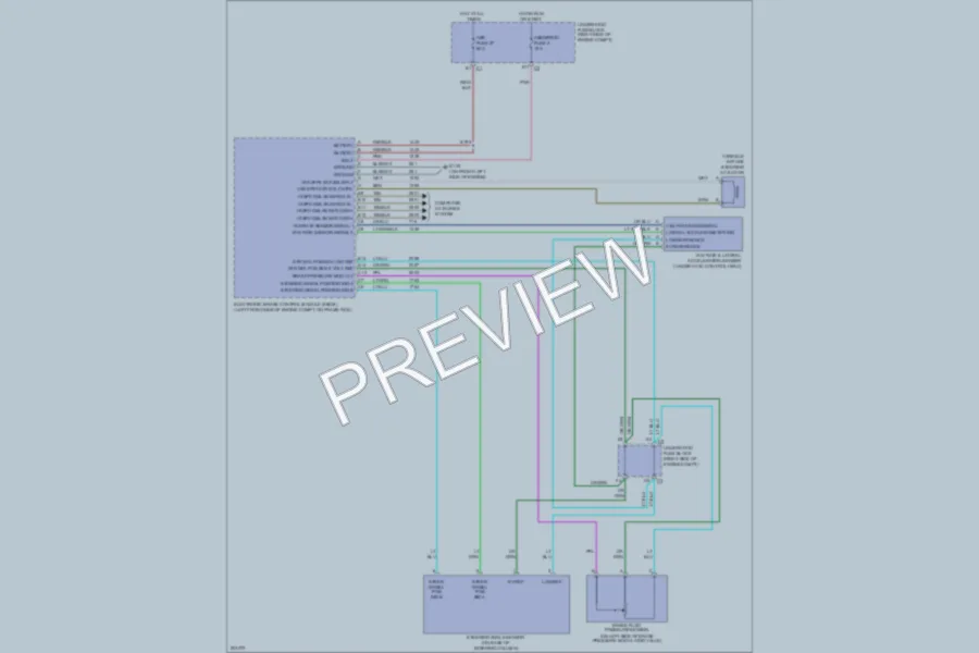 2005 Chevrolet Corvette Electronic Power Steering wiring diagram preview