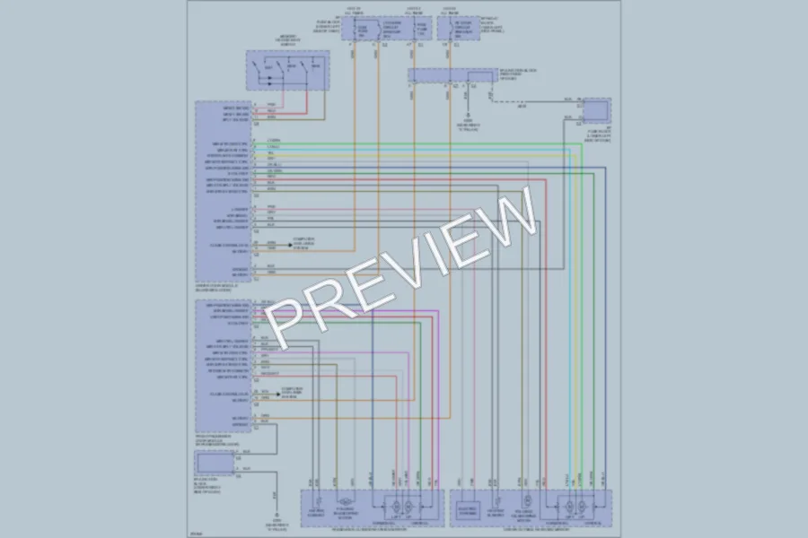 2005 Chevrolet 2500 Hd Memory Systems wiring diagram preview