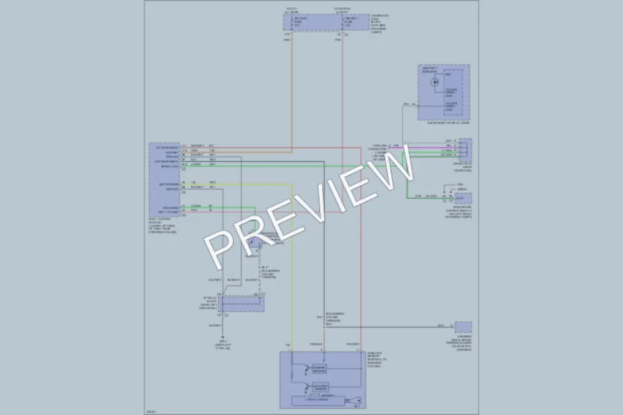 2005 Chevrolet 1500 Hd Anti Theft wiring diagram preview