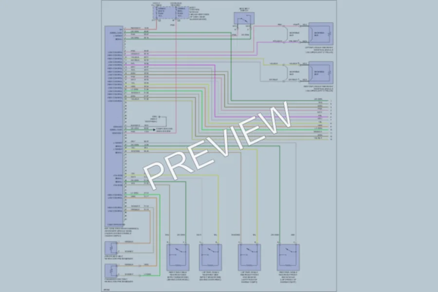 2005 Chevrolet Malibu Supplemental Restraints wiring diagram preview