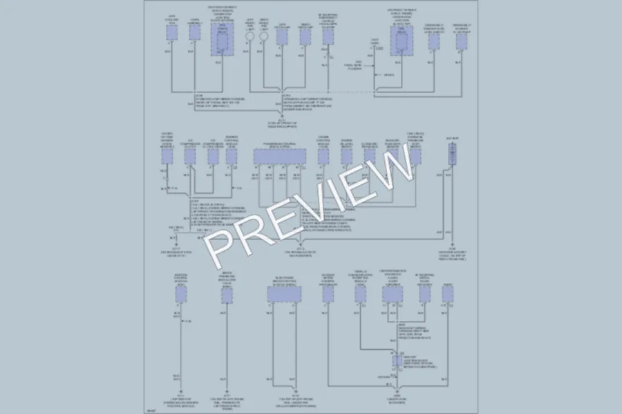 2005 Chevrolet MonteCarlo Ground Distribution wiring diagram preview