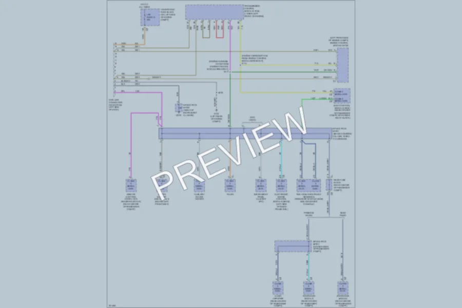 2005 Chevrolet SSR Computer Data Lines wiring diagram preview
