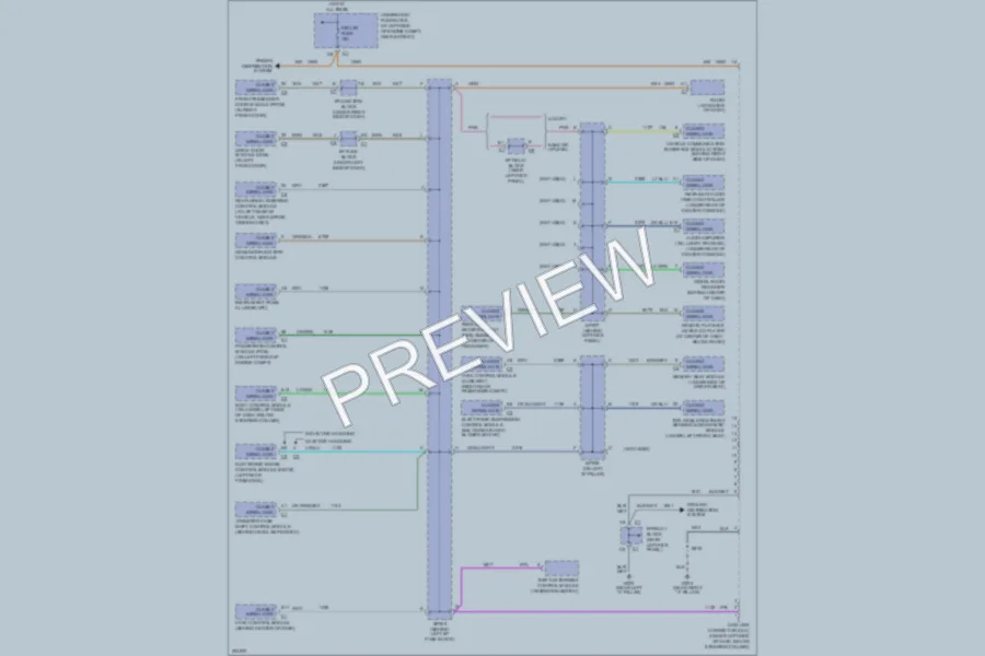 2005 Chevrolet Tahoe Computer Data Lines wiring diagram preview