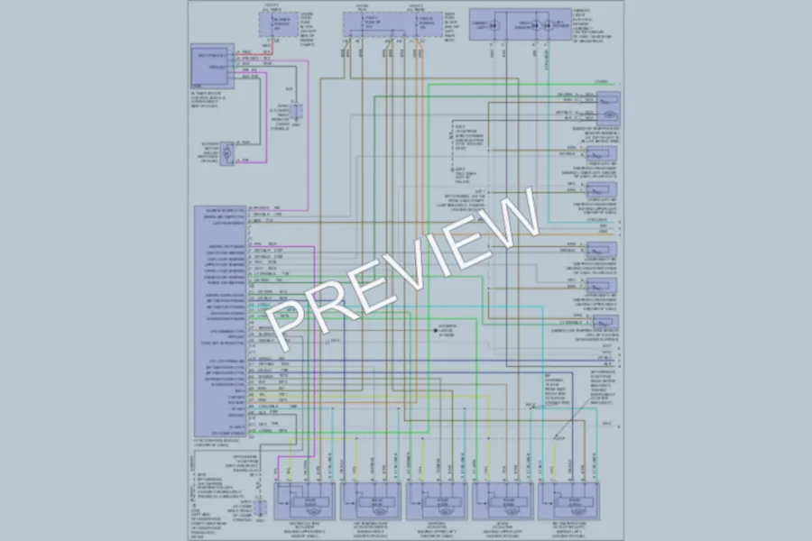 2005 Chevrolet TrailBlazerEXT Air Conditioning wiring diagram preview