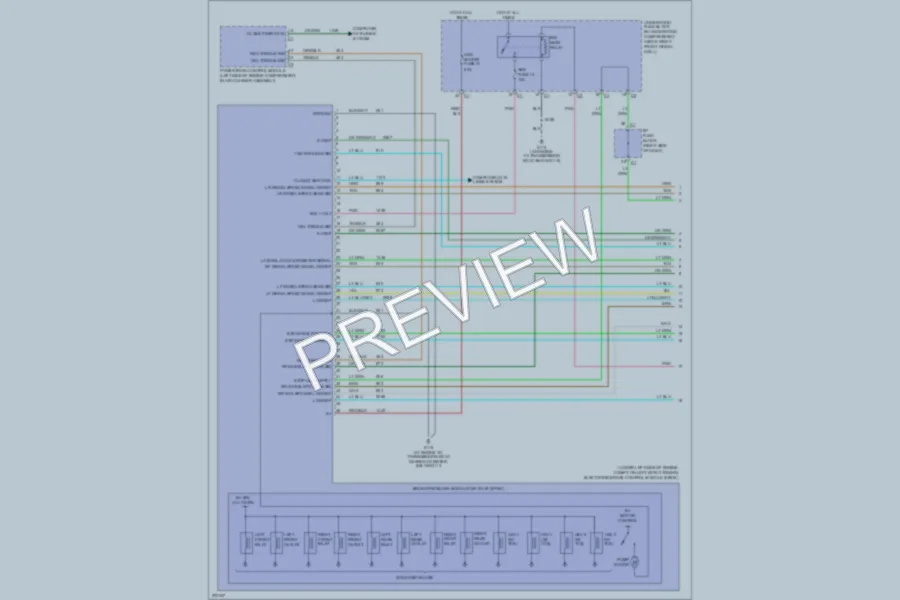 2005 Chevrolet Uplander Anti Lock Brakes wiring diagram preview