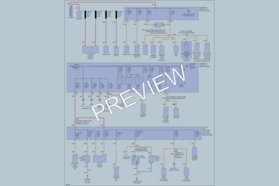 2005 Chevrolet Venture Power Distribution wiring diagram preview