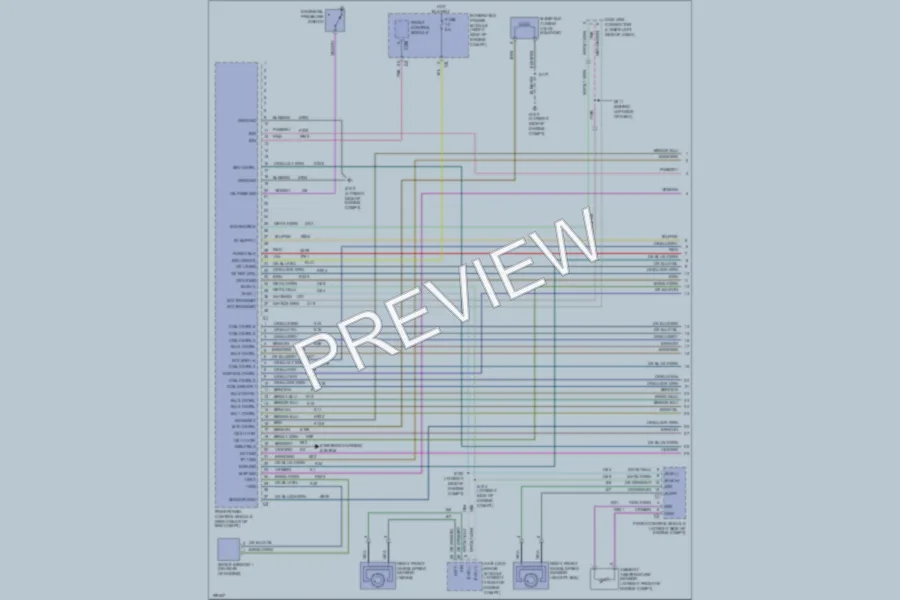 2005 Chrysler 300 Engine Performance wiring diagram preview
