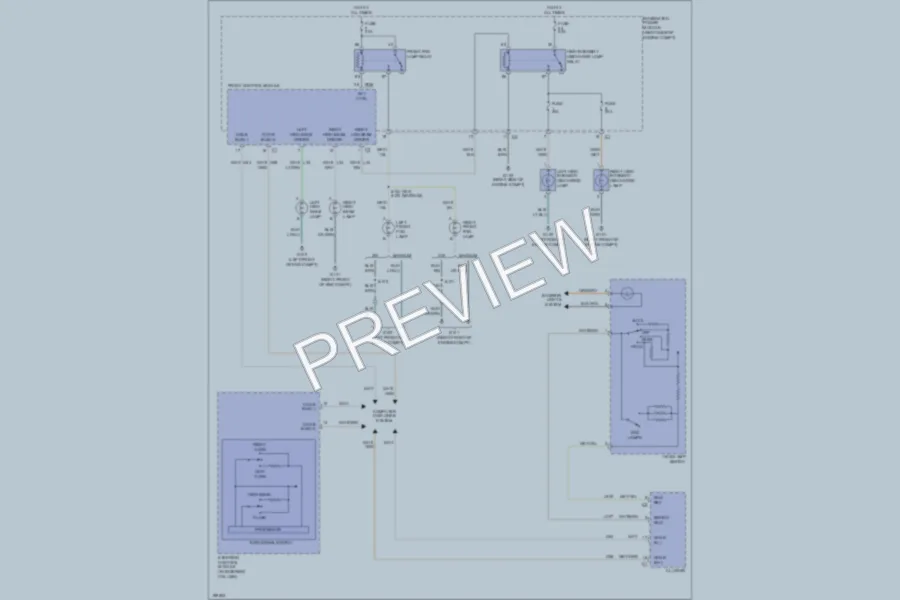 2005 Chrysler 300 Headlights wiring diagram preview