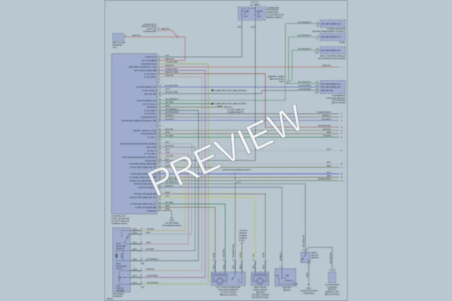 2005 Chrysler Crossfire Anti Lock Brakes wiring diagram preview