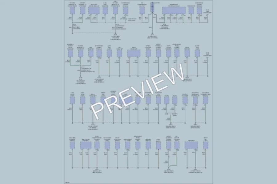 2005 Chrysler Pacifica Ground Distribution wiring diagram preview