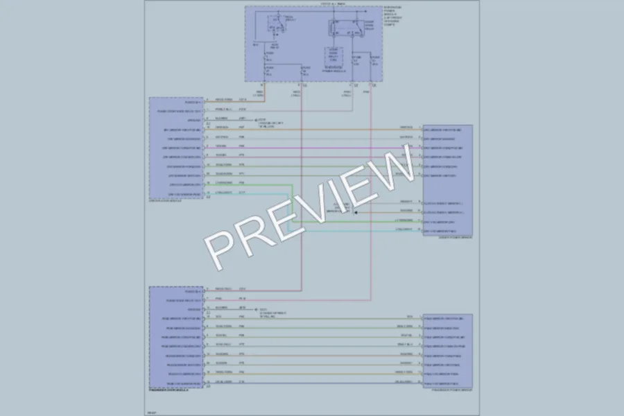 2005 Chrysler Pacifica Memory Systems wiring diagram preview