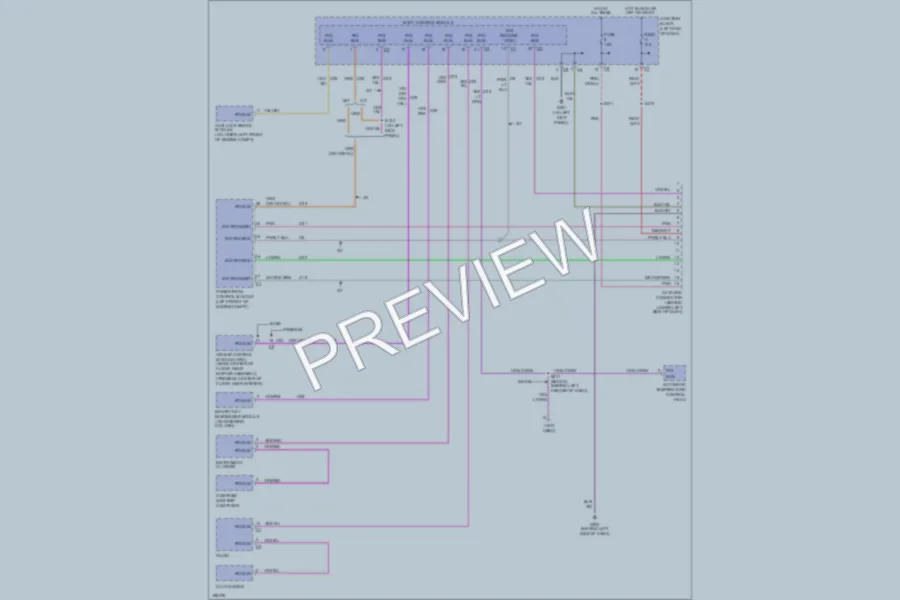 2005 Chrysler 2D Convertible Computer Data Lines wiring diagram preview