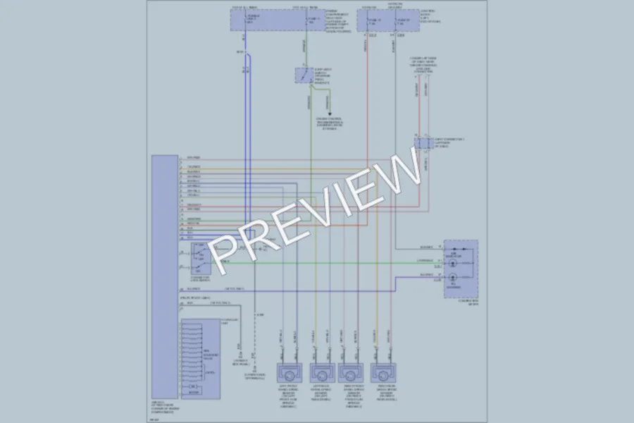 2005 Chrysler 2D Coupe Anti Lock Brakes wiring diagram preview