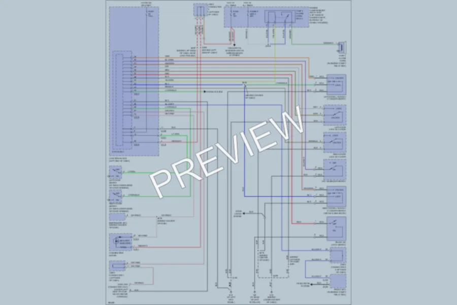 2005 Chrysler 2D Coupe Anti Theft wiring diagram preview