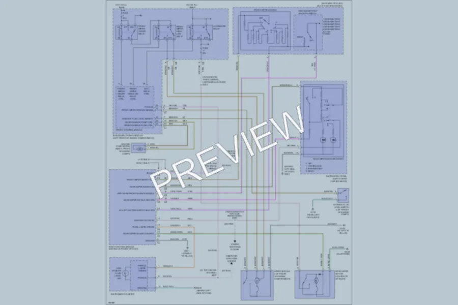 2005 Chrysler TownCountry Wiper Washer wiring diagram preview