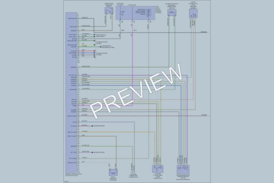 2005 Dodge 2500Sprinter Engine Performance wiring diagram preview