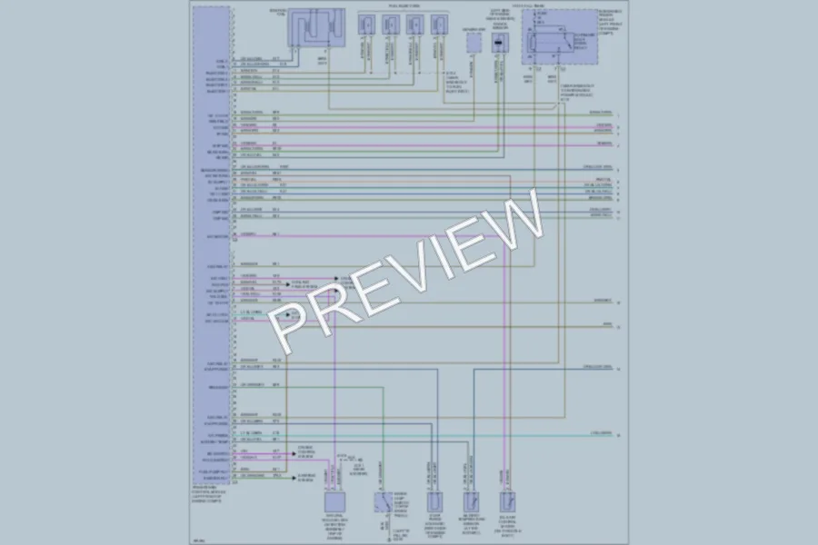 2005 Dodge Caravan Engine Performance wiring diagram preview