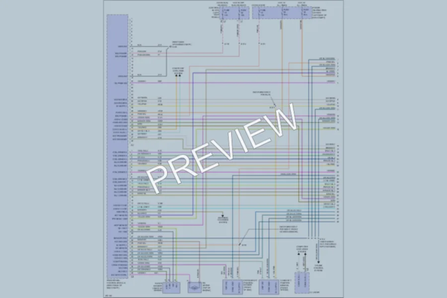 2005 Dodge Durango Engine Performance wiring diagram preview