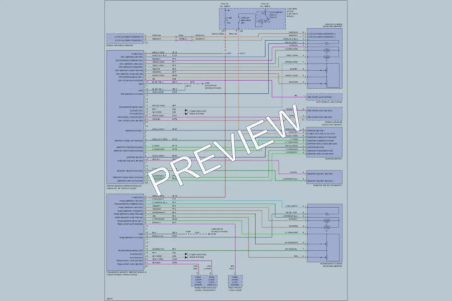 2005 Dodge Durango Memory Systems wiring diagram preview