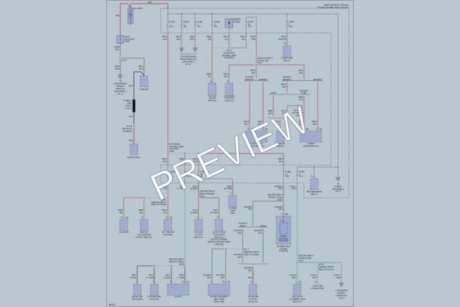 2005 Dodge Magnum Power Distribution wiring diagram preview