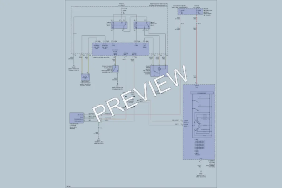 2005 Dodge Magnum Wiper Washer wiring diagram preview