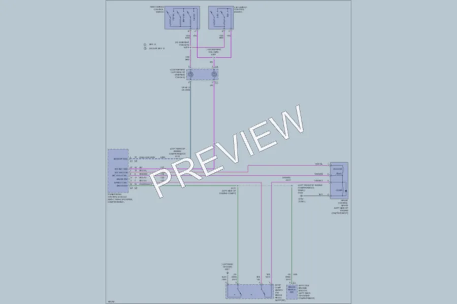 2005 Dodge R1500 Cruise Control wiring diagram preview