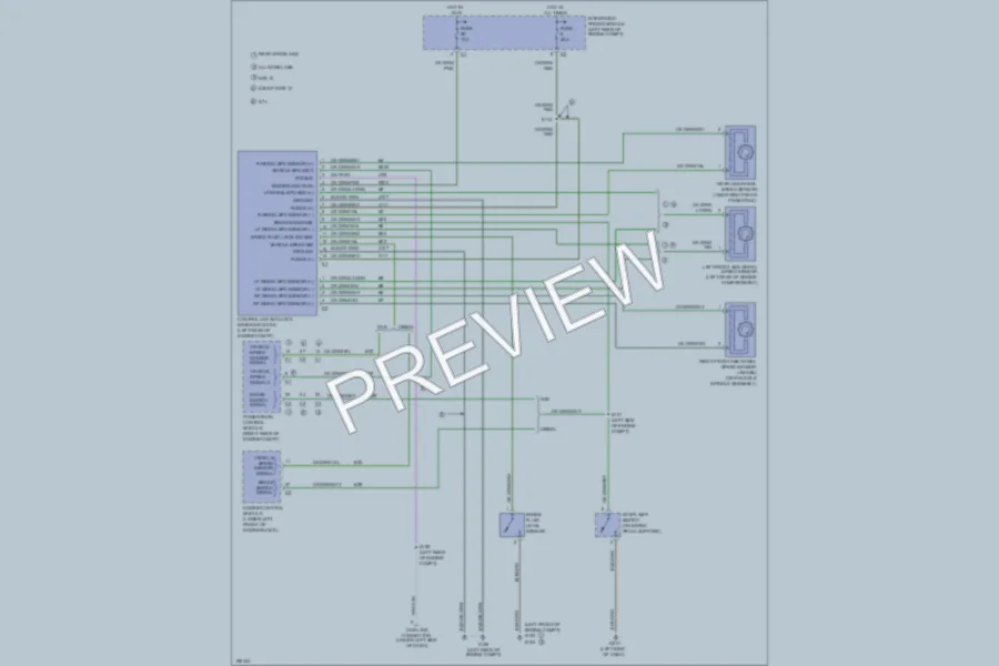 2005 Dodge R1500 Anti Lock Brakes wiring diagram preview