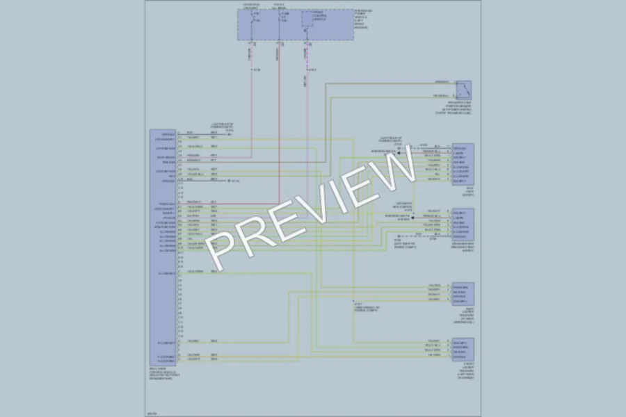 2005 Dodge R1500 Transmission wiring diagram preview