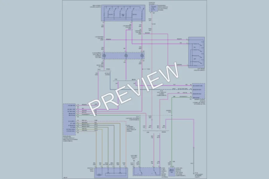 2005 Dodge R2500 Cruise Control wiring diagram preview