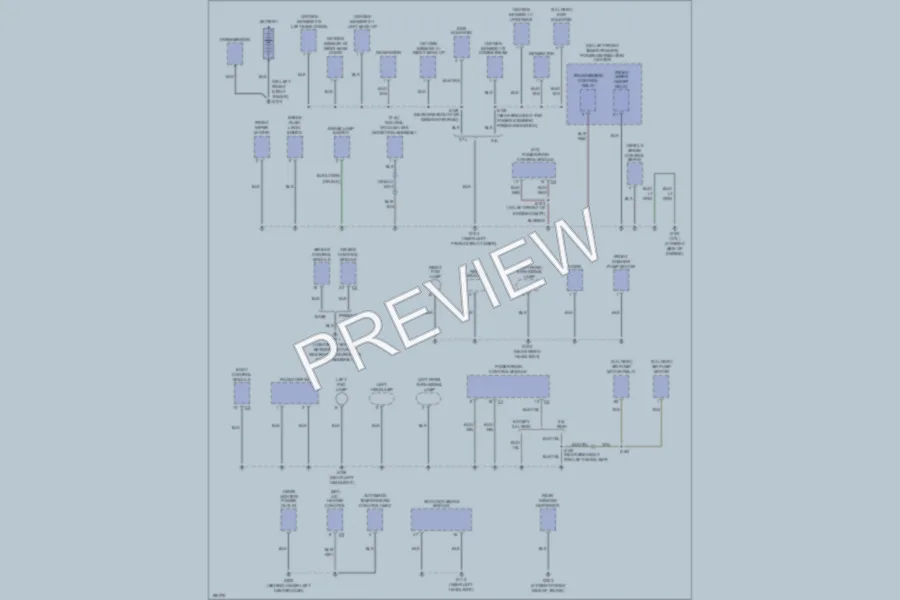 2005 Dodge 4D Sedan Ground Distribution wiring diagram preview