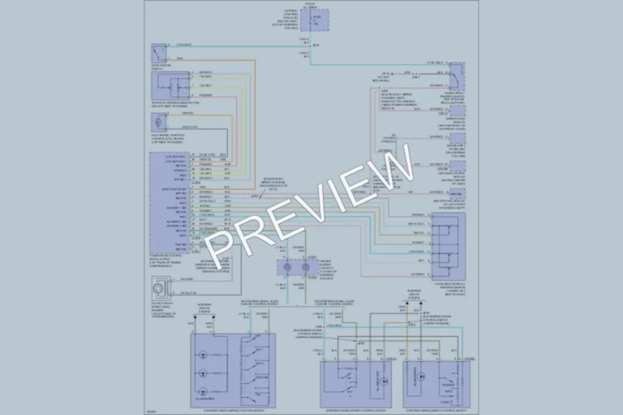 2005 Ford CrownVictoria Cruise Control wiring diagram preview