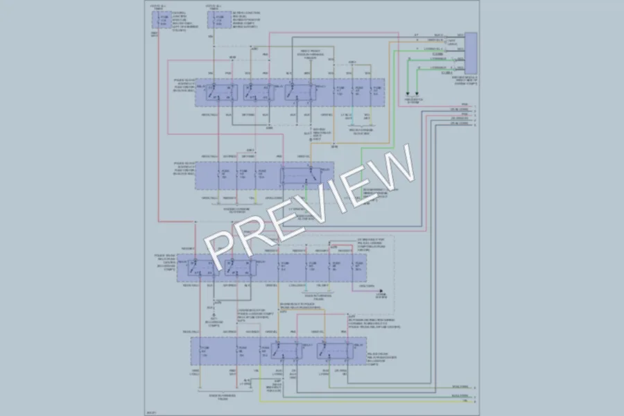 2005 Ford CrownVictoria Exterior Lights wiring diagram preview