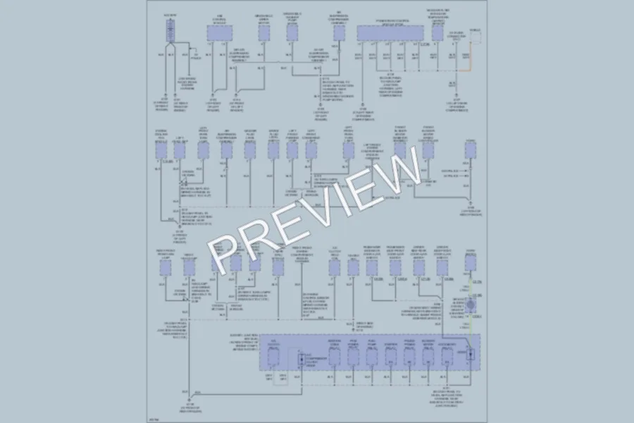2005 Ford CrownVictoria Ground Distribution wiring diagram preview