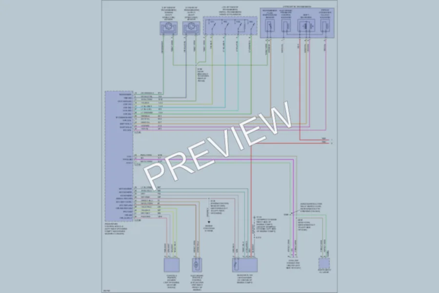 2005 Ford E150 Transmission wiring diagram preview