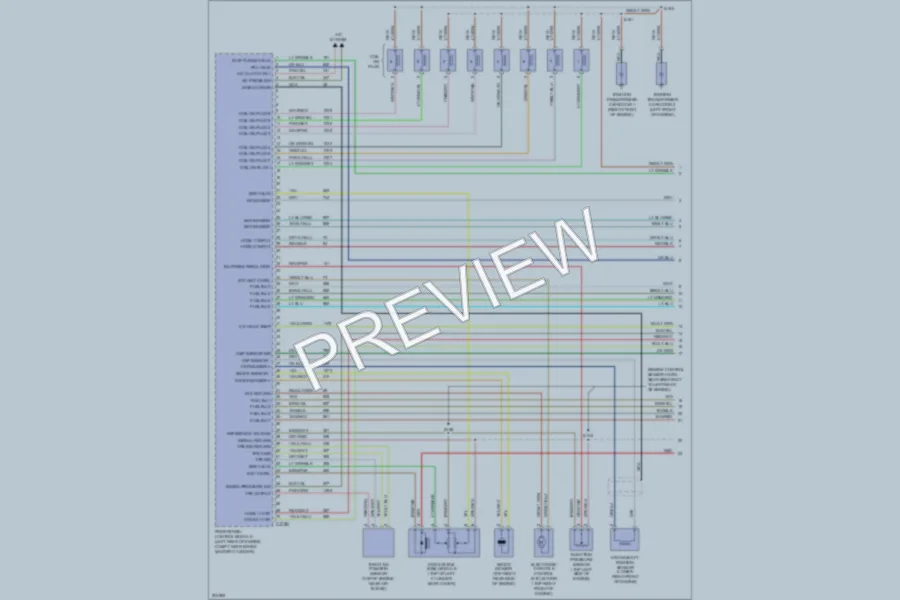 2005 Ford E250 Engine Performance wiring diagram preview