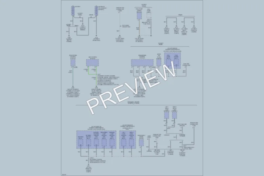 2005 Ford E150 Ground Distribution wiring diagram preview