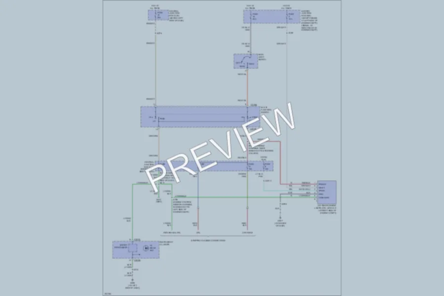 2005 Ford E150 Headlights wiring diagram preview