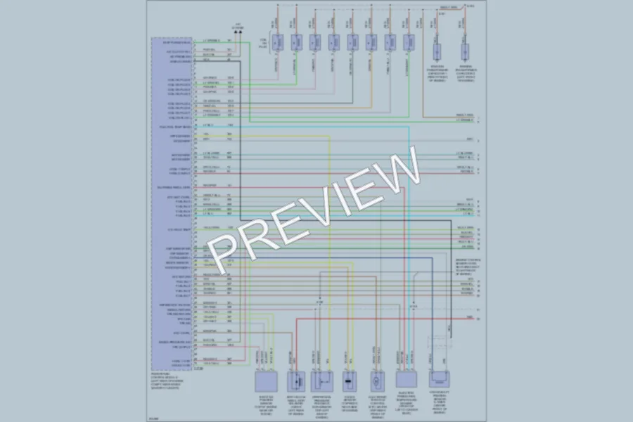 2005 Ford E350 Super Duty Engine Performance wiring diagram preview