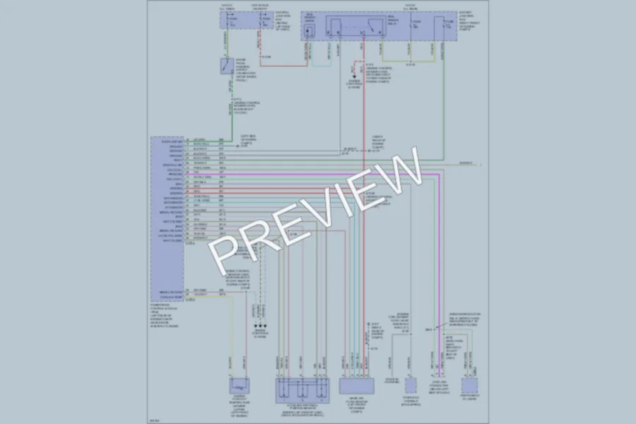 2005 Ford E450Econoline Transmission wiring diagram preview