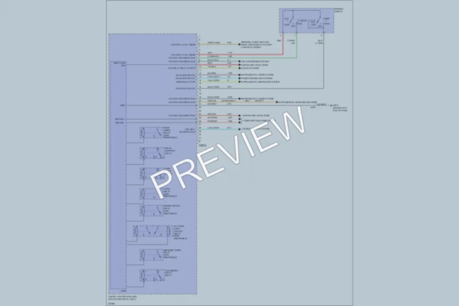 2005 Ford Escape Body Control Modules wiring diagram preview