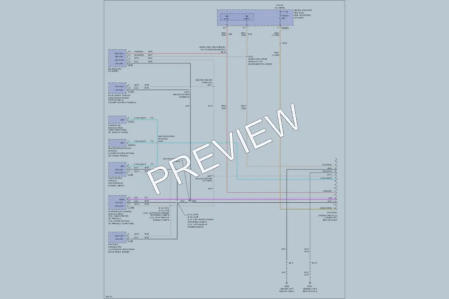 2005 Ford Escape Computer Data Lines wiring diagram preview
