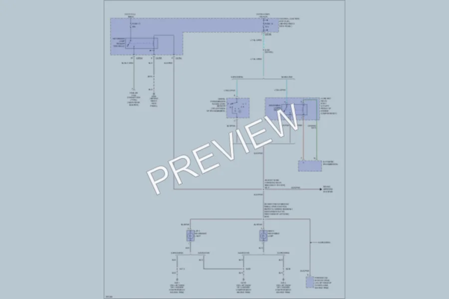2005 Ford Expedition Exterior Lights wiring diagram preview